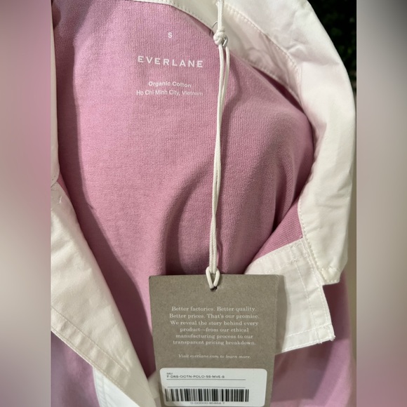 Everlane Organic Cotton Polo Dress Size S NWT - Picture 6 of 8